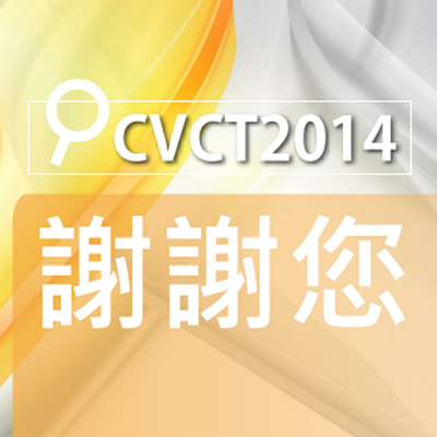 CVCT2014: Thank you! 